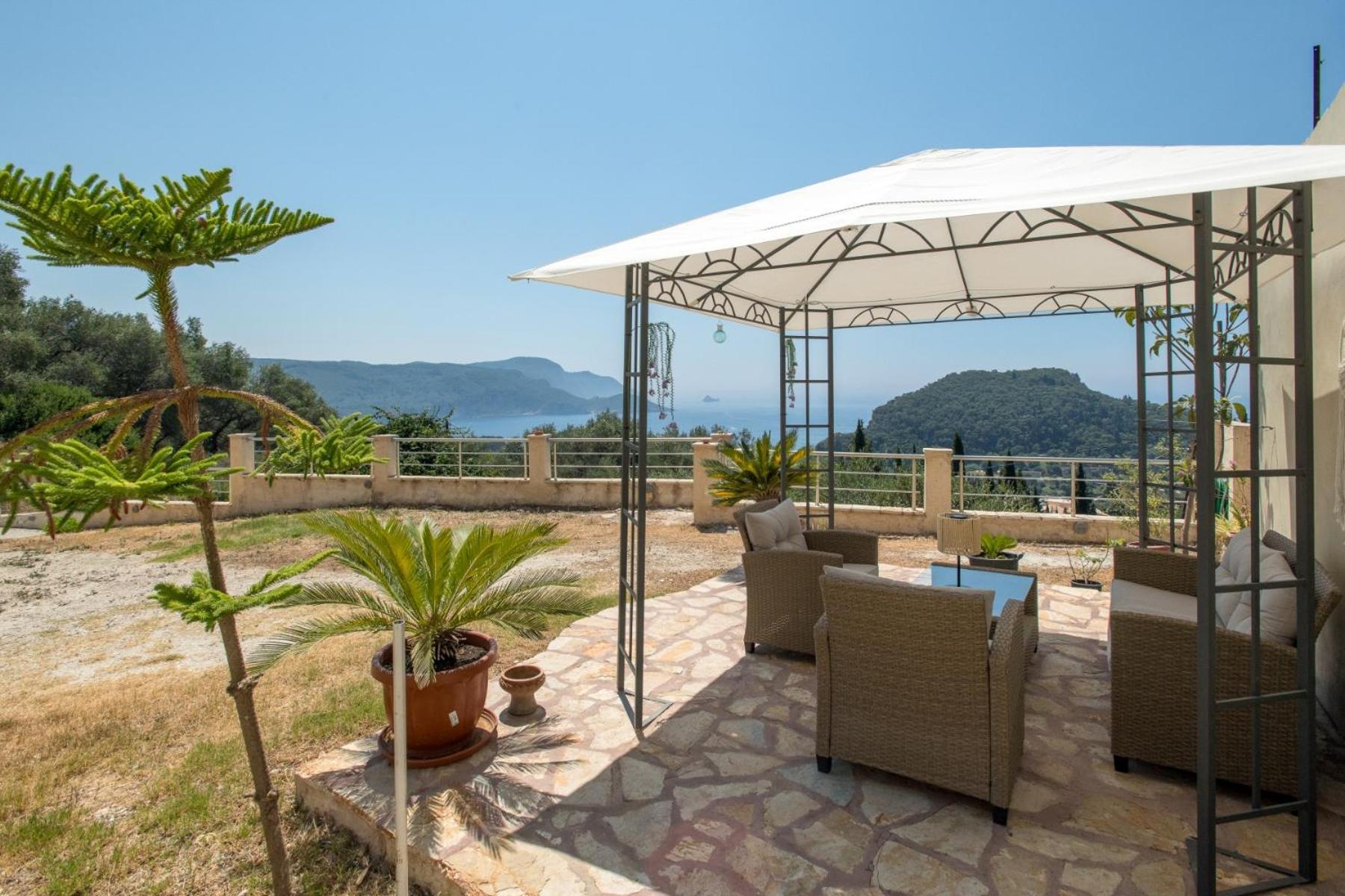 V&D Paleokastritsa Apartments Lákones エクステリア 写真